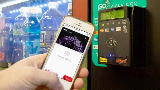 Contactless payment vending