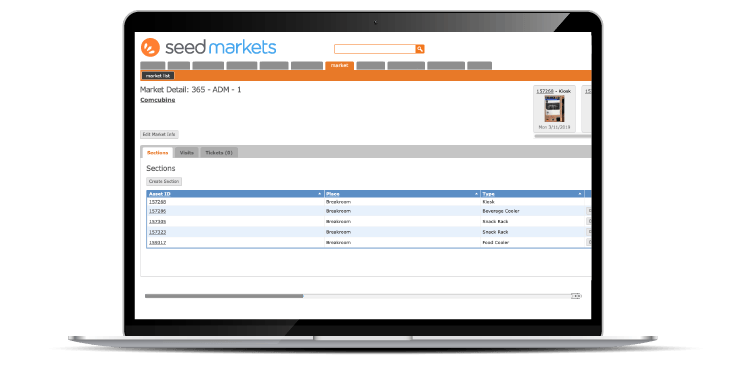 Seed Markets software